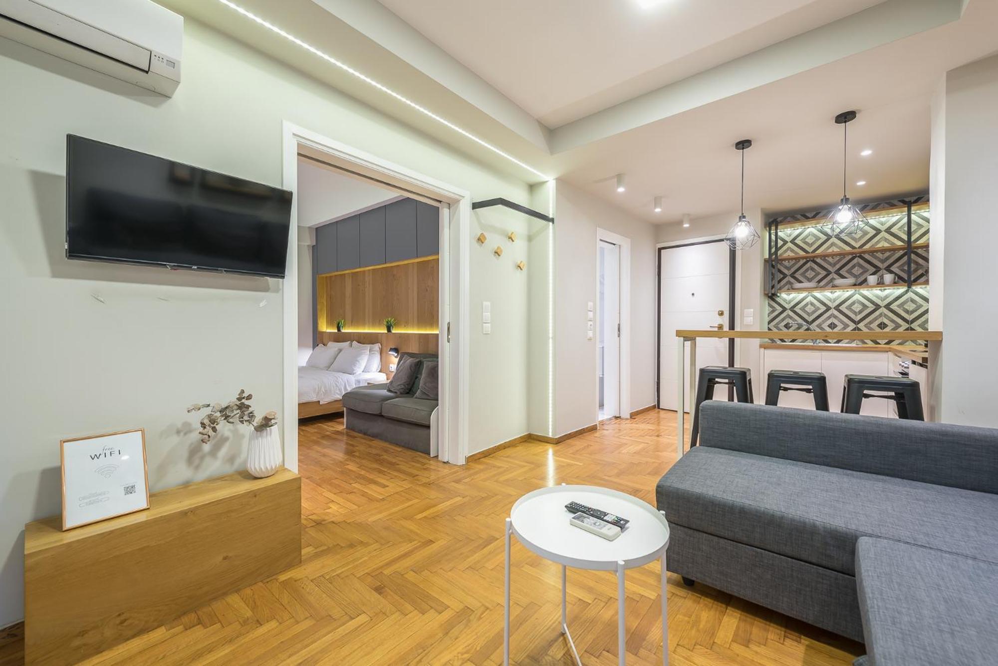 Pame Rentals - Walk Distance To Acropolis With A Charming Design Atene Esterno foto